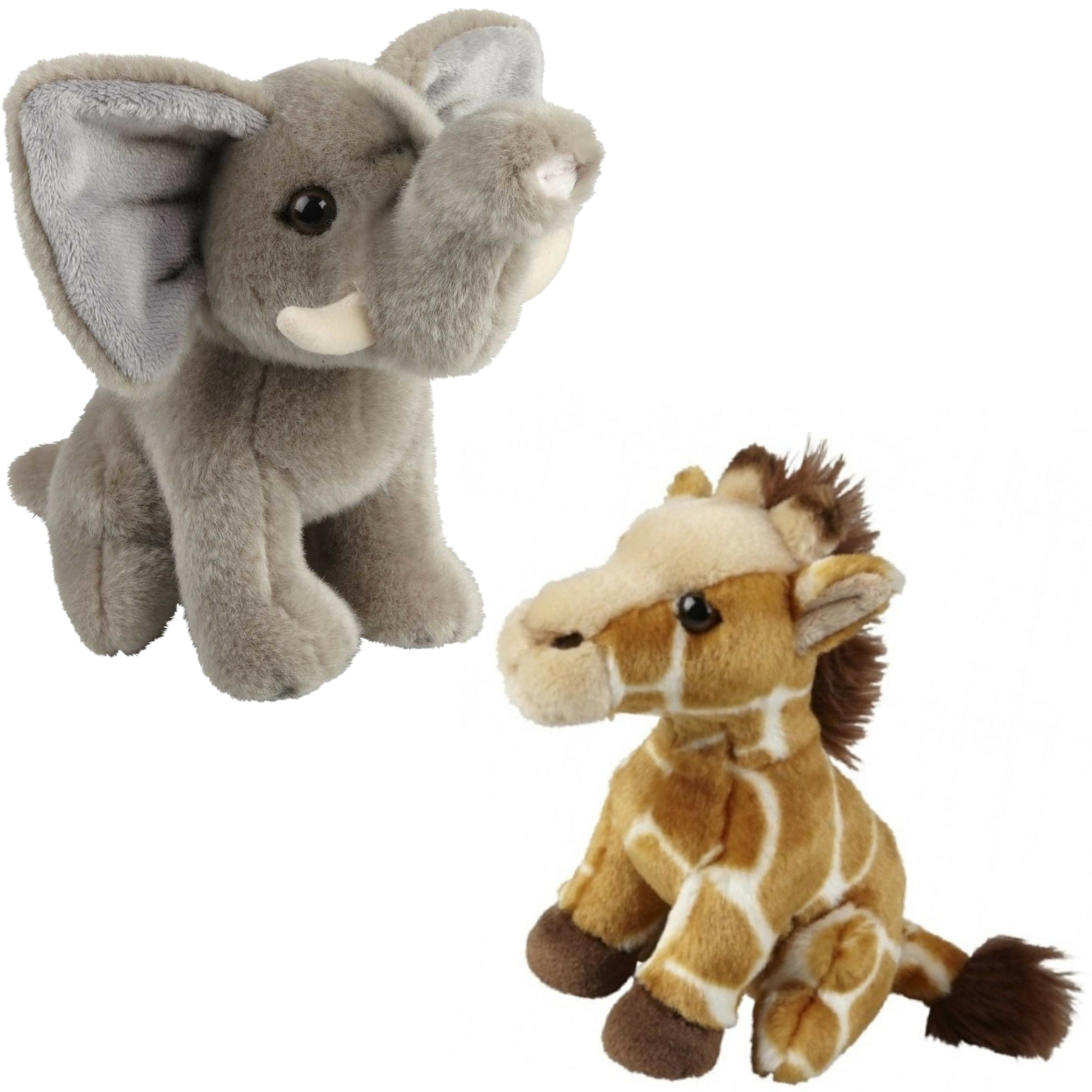 knuffeldieren-set-olifant-en-giraffe-pluche-knuffels-18-cm_10369699