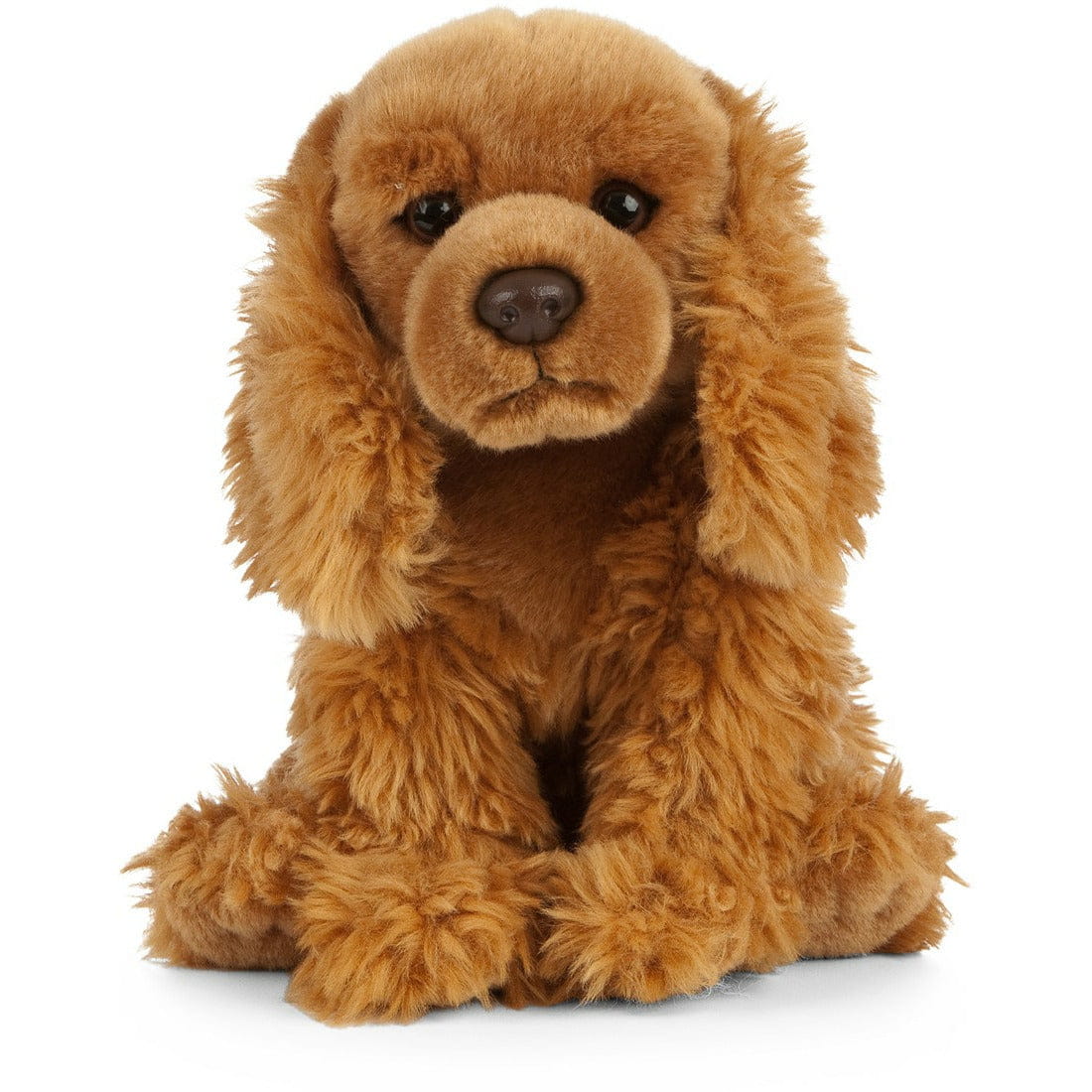 Living Nature - Cocker Spaniel knuffel - pluche - bruin - 20 cm - Pluchen speelgoed