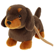 keel-toys-pluche-teckel-hond-knuffeldier-bruin-staand-23-cm-knuffel-teckel-hond_10486702