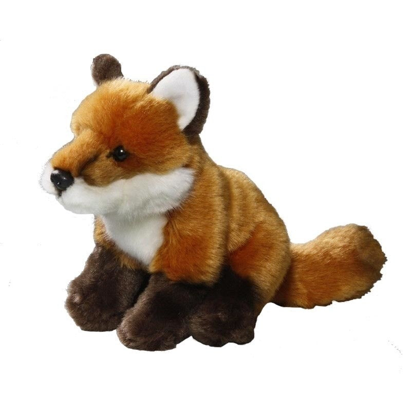 pluche-zittende-vos-knuffel-17-cm_10116703