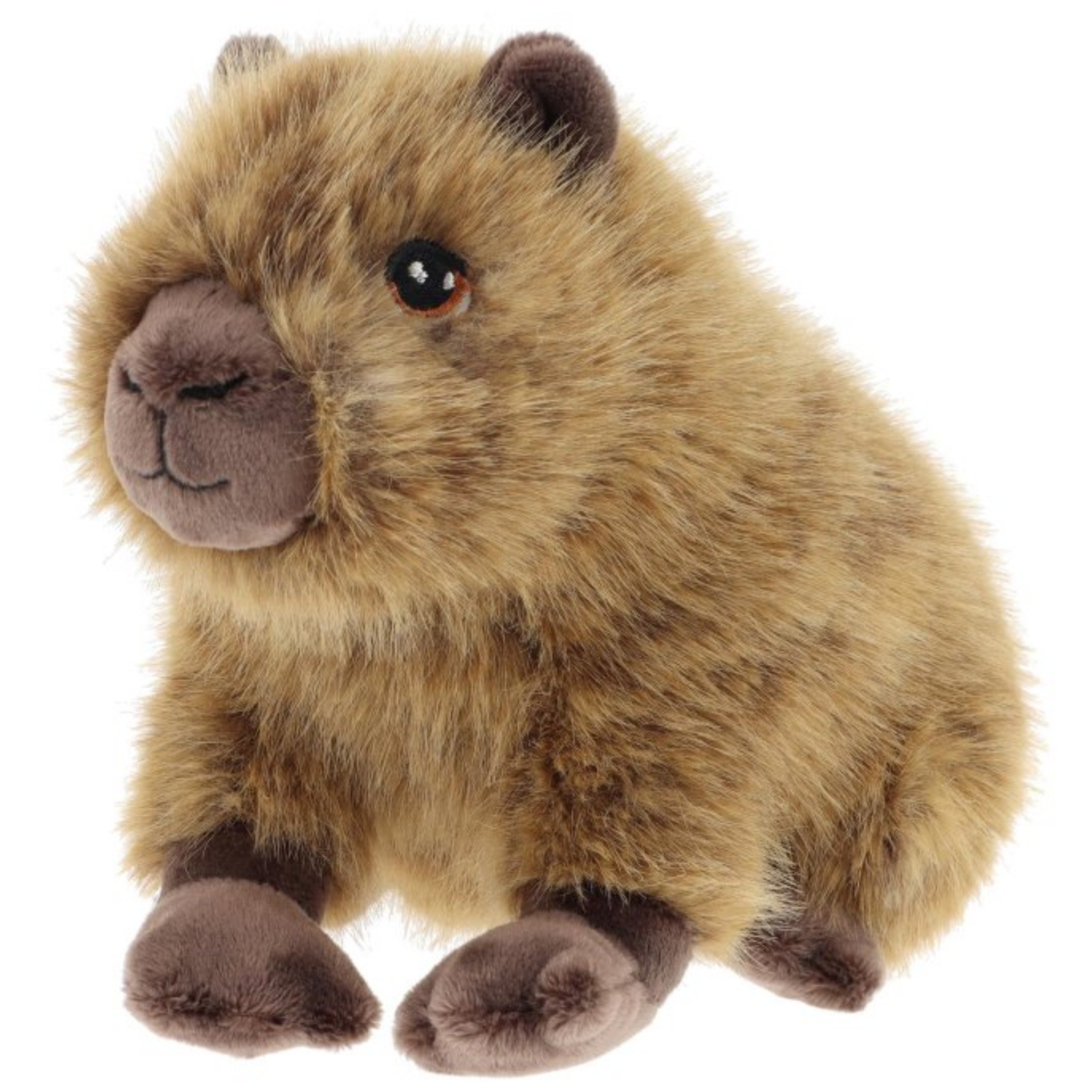 keel-toys-pluche-capybara-knuffeldier-bruin-zittend-25-cm-knuffel-capybara_10486704-1