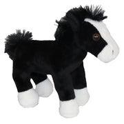 pluche-paardje-zwart-19-cm-boerderijdier-knuffel_10446708