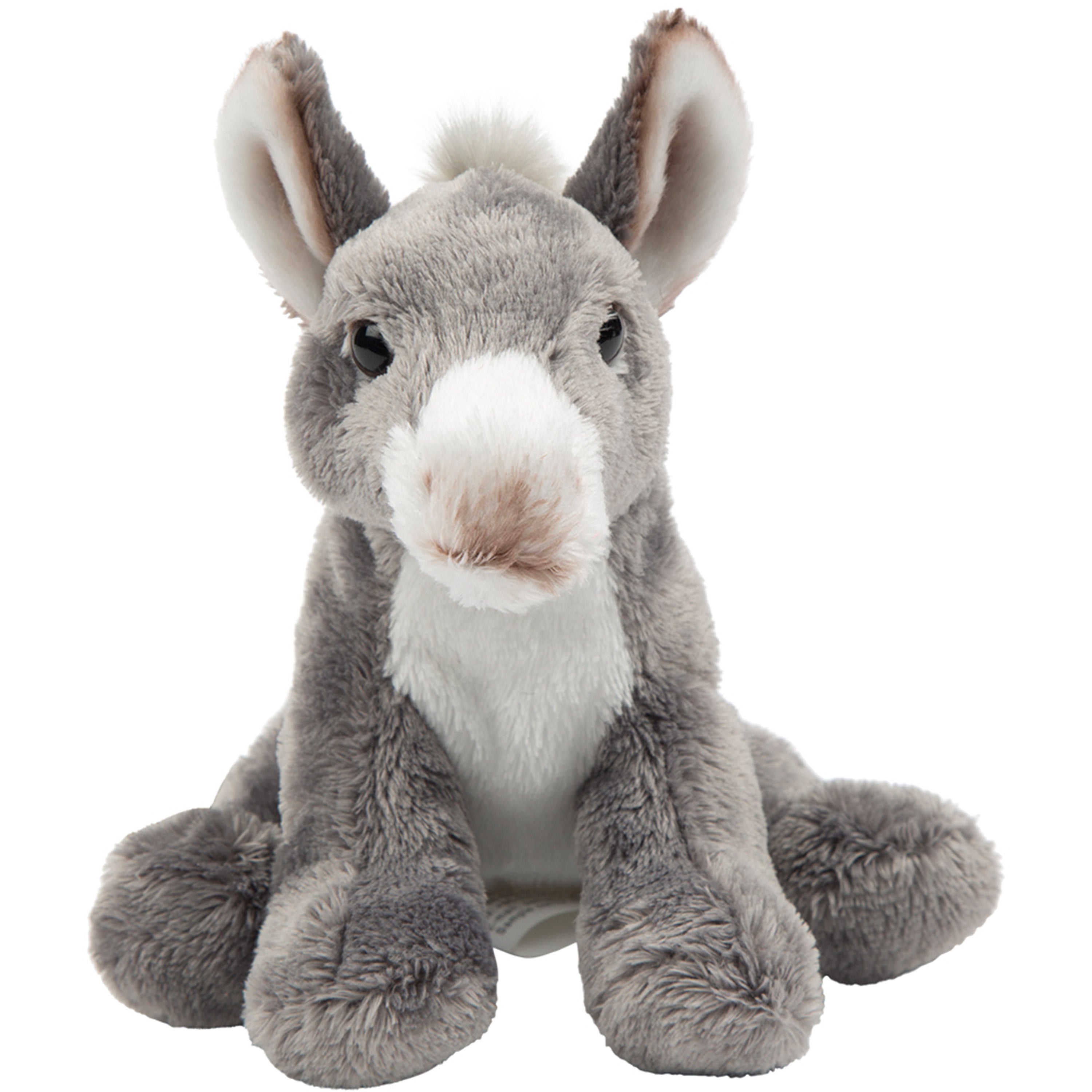 pluche-knuffeldier-ezel-grijs-13-cm-boerderij-thema_10404710-1