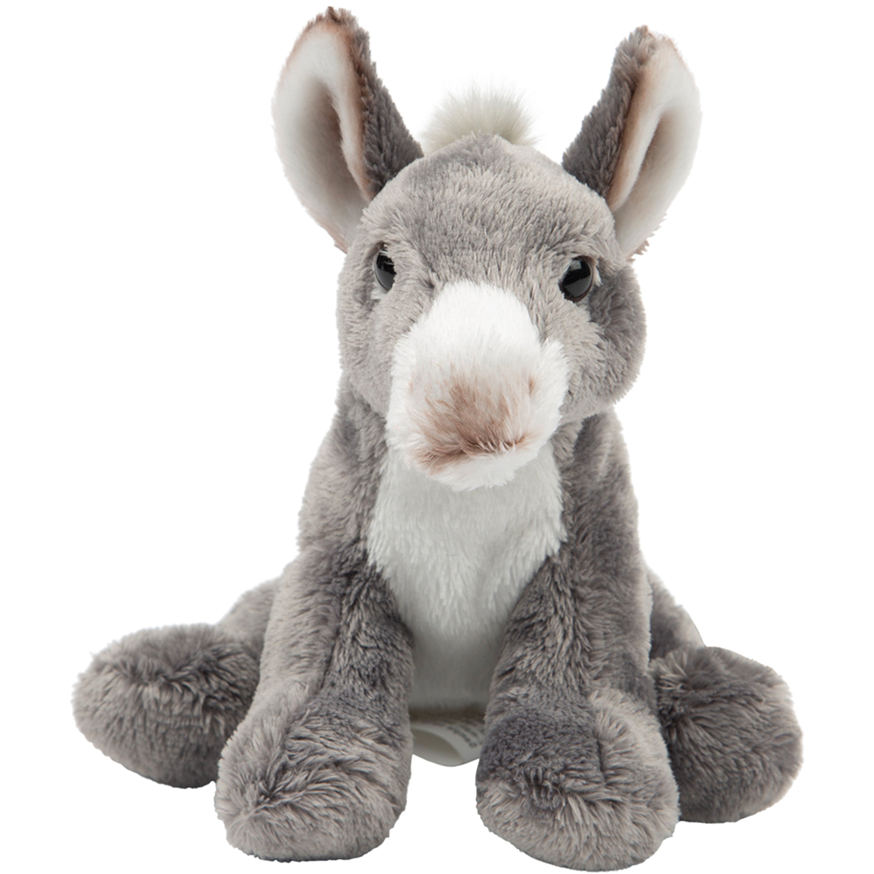 pluche-knuffeldier-ezel-grijs-13-cm-boerderij-thema_10404710