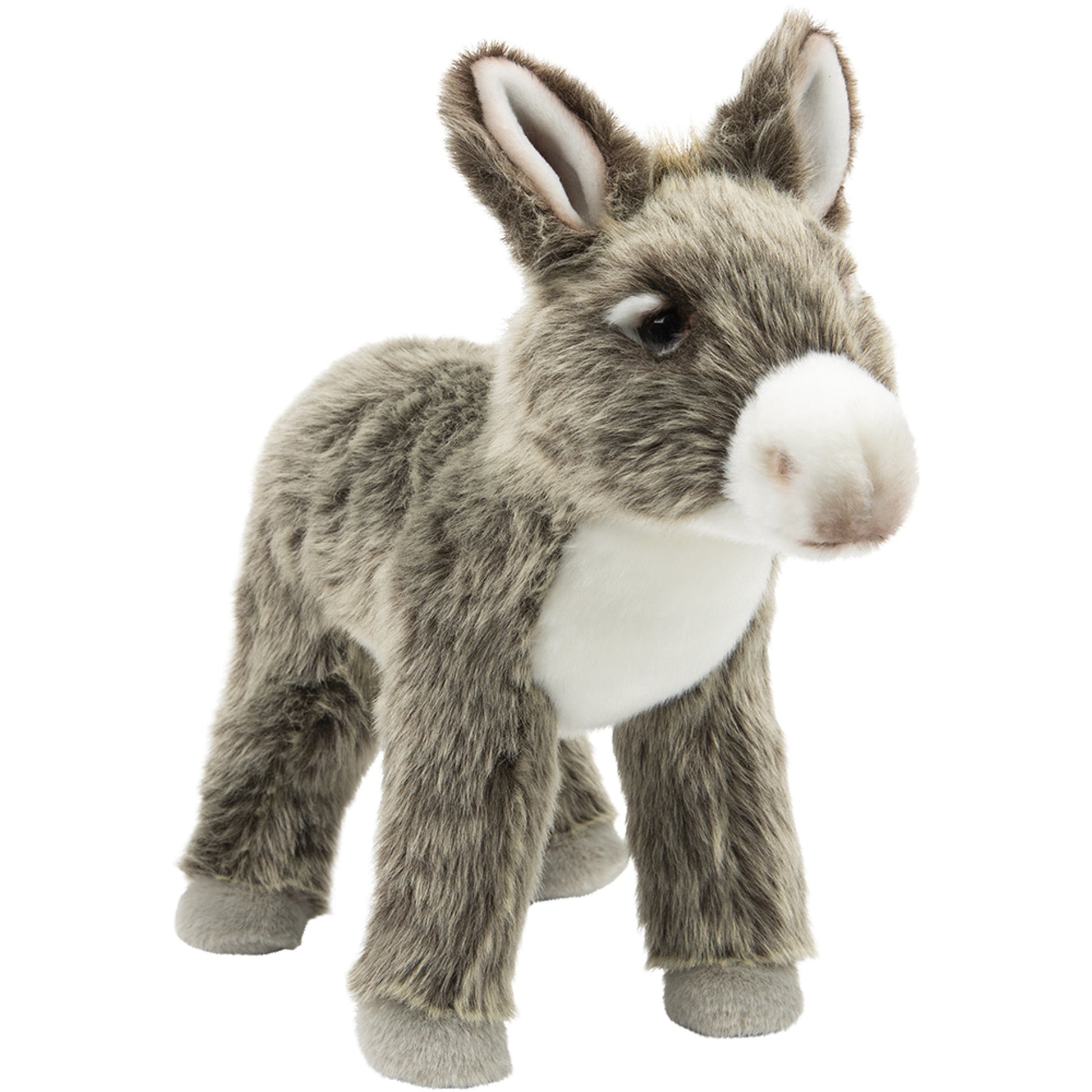 pluche-knuffeldier-ezel-grijs-33-cm-boerderij-thema_10404711-2