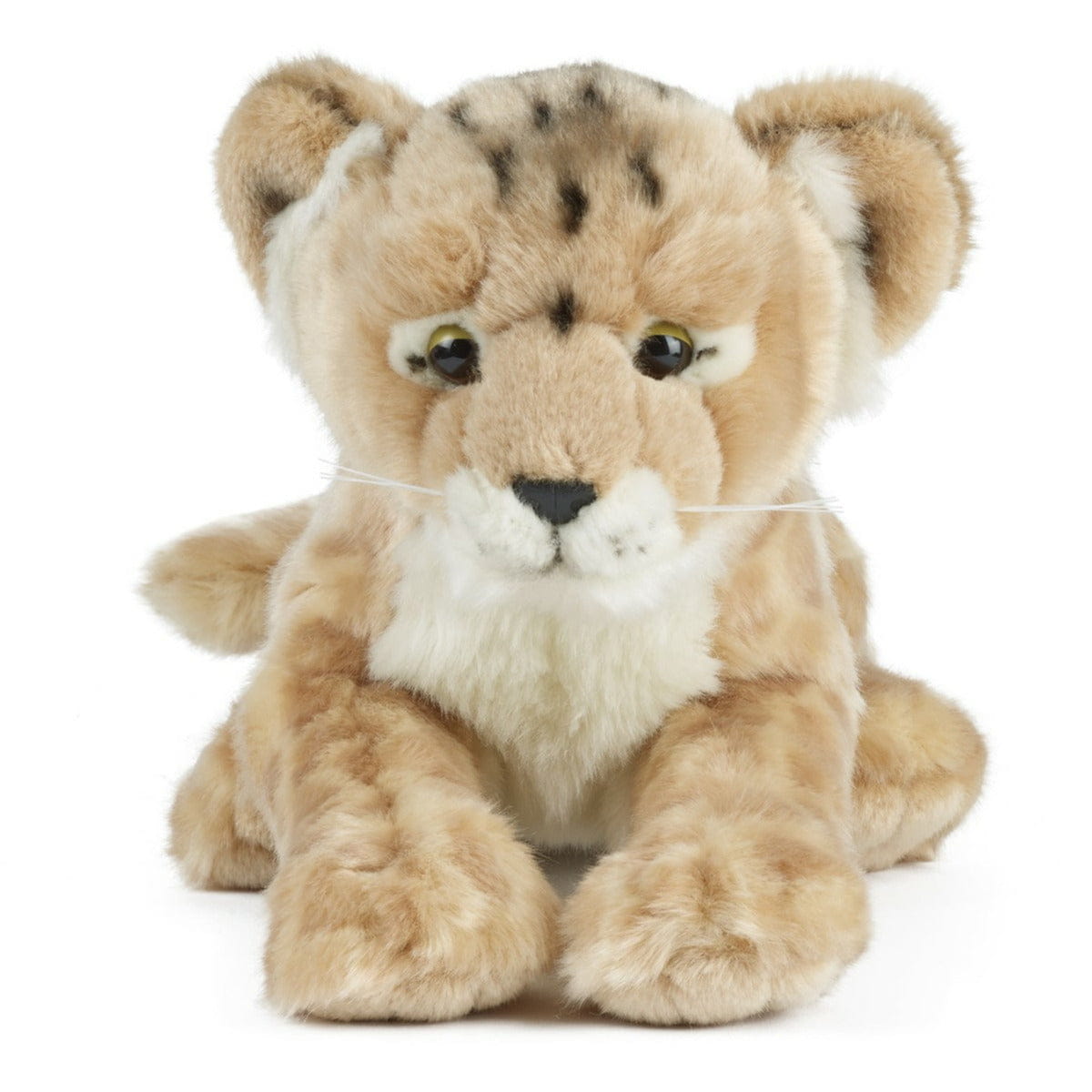 Living Nature leeuw knuffel - pluche - 35 cm - welpje - Pluchen speelgoed