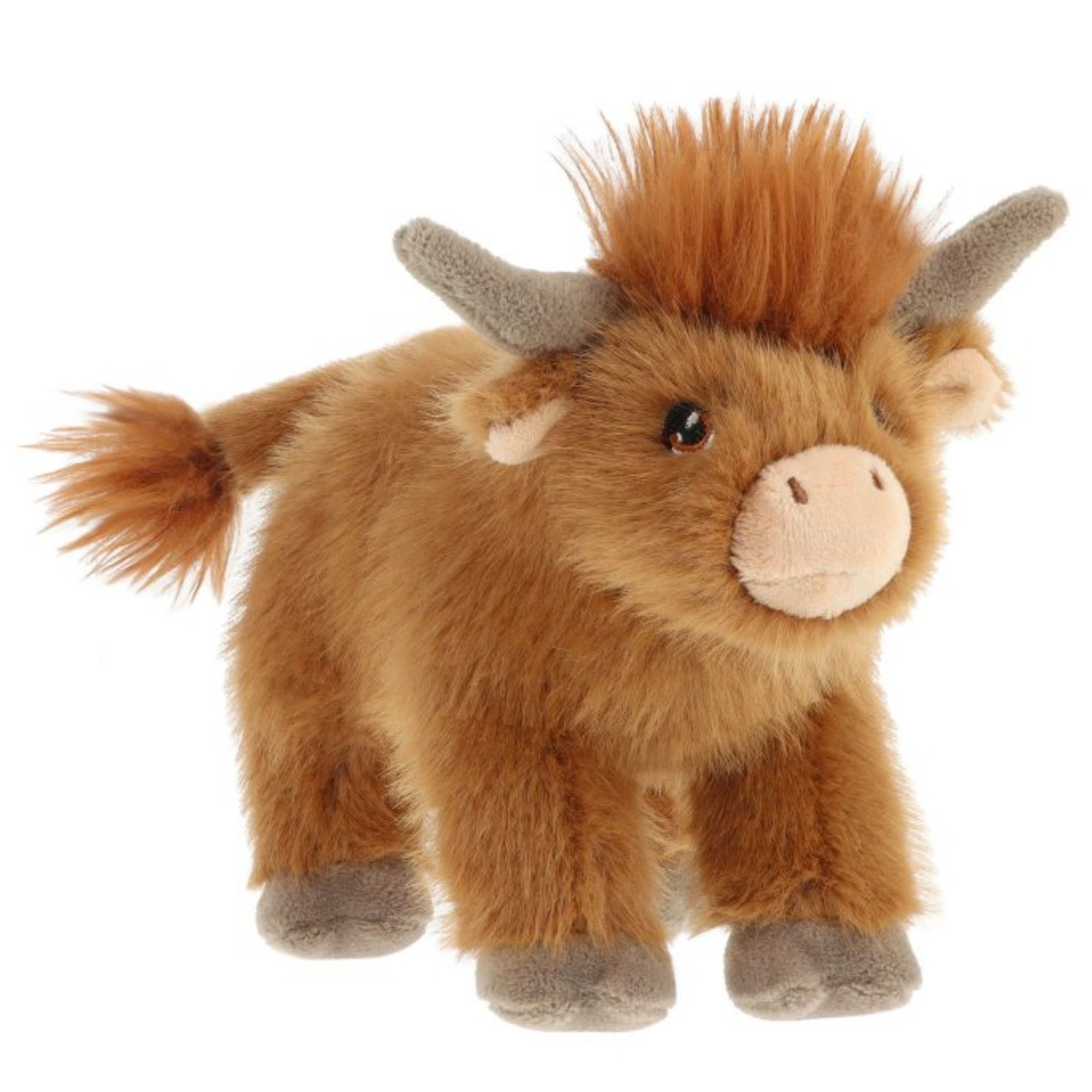 keel-toys-pluche-schotse-hooglander-koe-knuffeldier-bruin-staand-20-cm-knuffel-koe_10486712-1