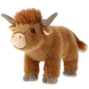 Keel Toys Schotse Hooglander koe - pluche - 30 cm - bruin - Pluchen speelgoed