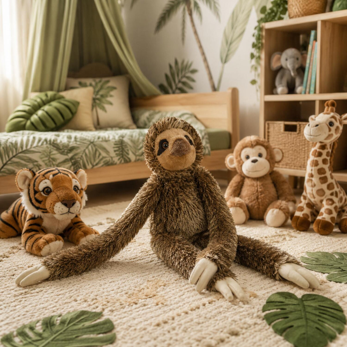 pluche-luiaard-knuffel-hangend-65-cm-jungle-knuffel_10325714-2