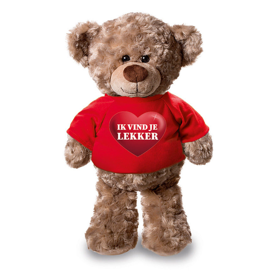 knuffel-teddybeer-ik-vind-je-lekker-24-cm-pluche-met-shirt_10353716