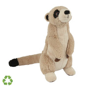 Stokstaartje knuffel - pluche - 23 cm - Eco Soft - dierenknuffel - Pluchen speelgoed