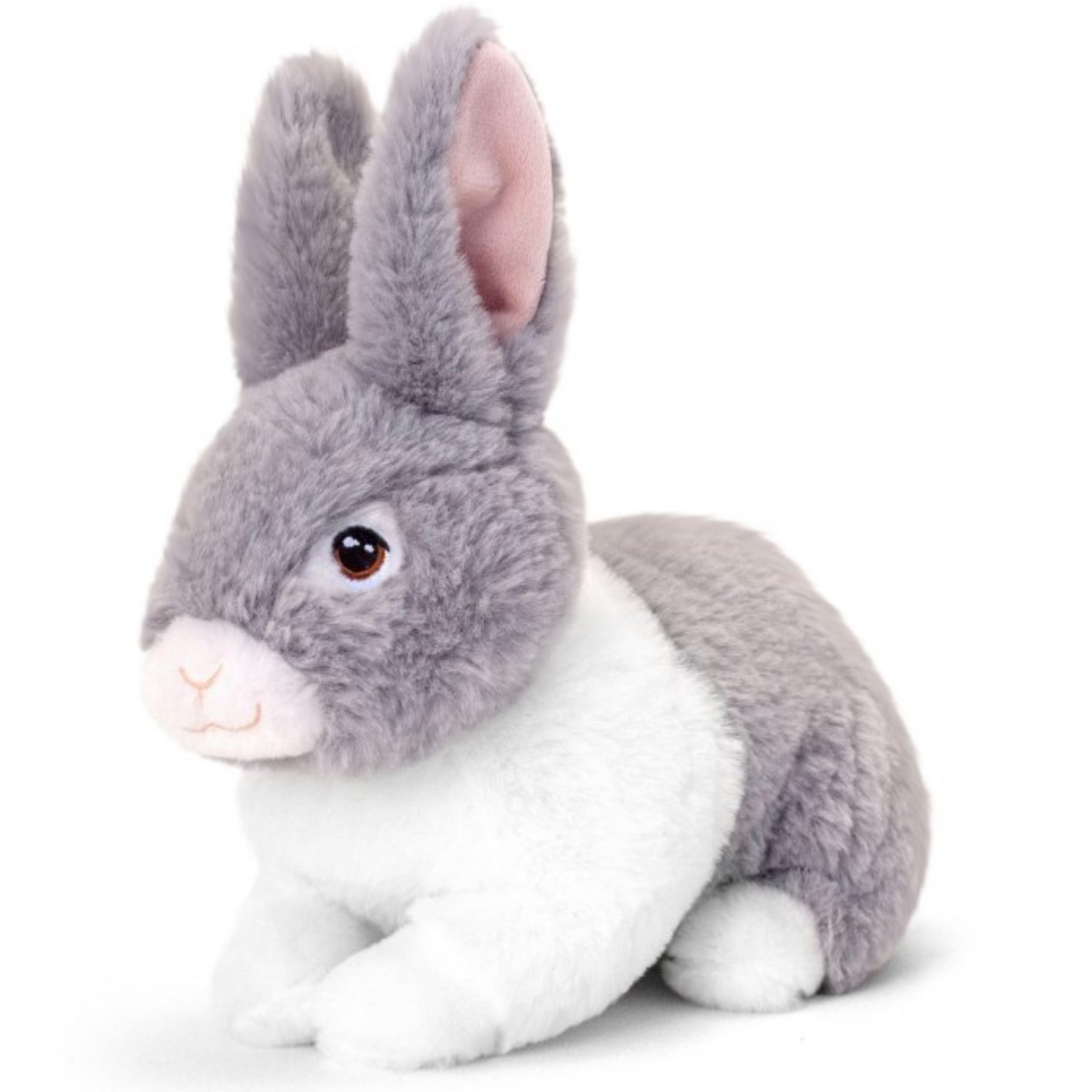 keel-toys-pluche-konijn-knuffeldier-grijs-zittend-18-cm-knuffel-konijn_10486720