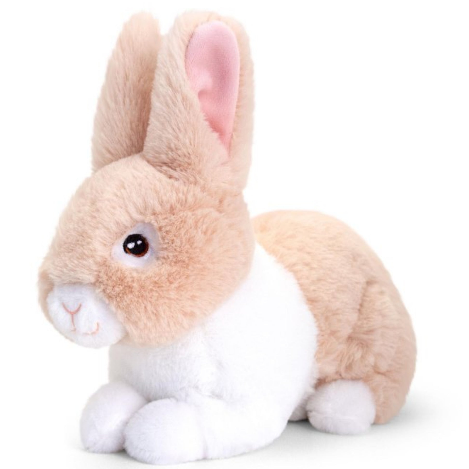 keel-toys-pluche-konijn-knuffeldier-beige-zittend-18-cm-knuffel-konijn_10486721