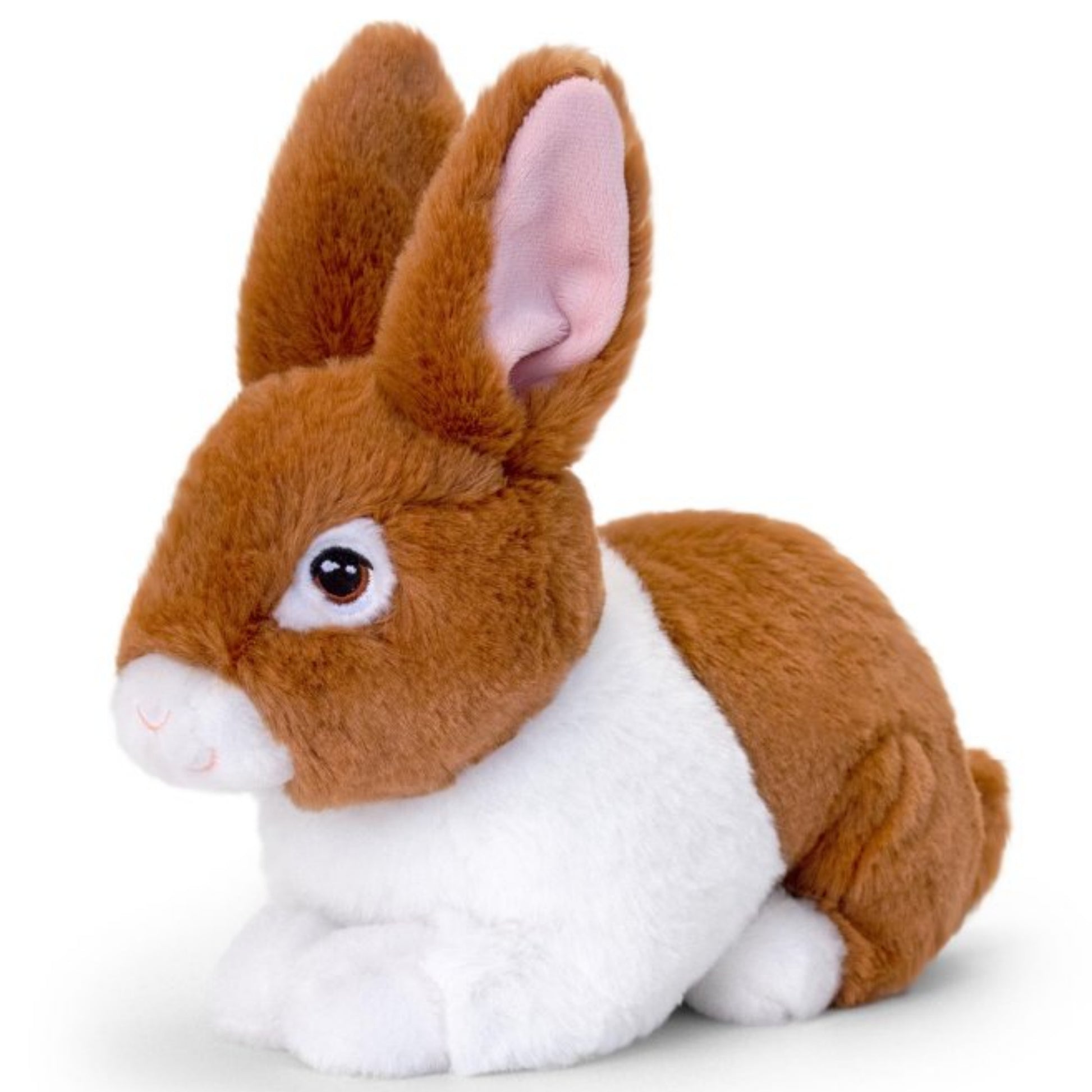 keel-toys-pluche-konijn-knuffeldier-bruin-zittend-18-cm-knuffel-konijn_10486722