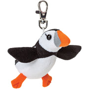 pluche-knuffeldier-papegaaiduiker-vogel-sleutelhanger-zwart-wit-9-cm-clip-sluiting_10404724-1