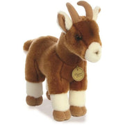 Aurora Eco Nation geit knuffel - pluche - 28 cm - boerderijdier - Pluchen speelgoed