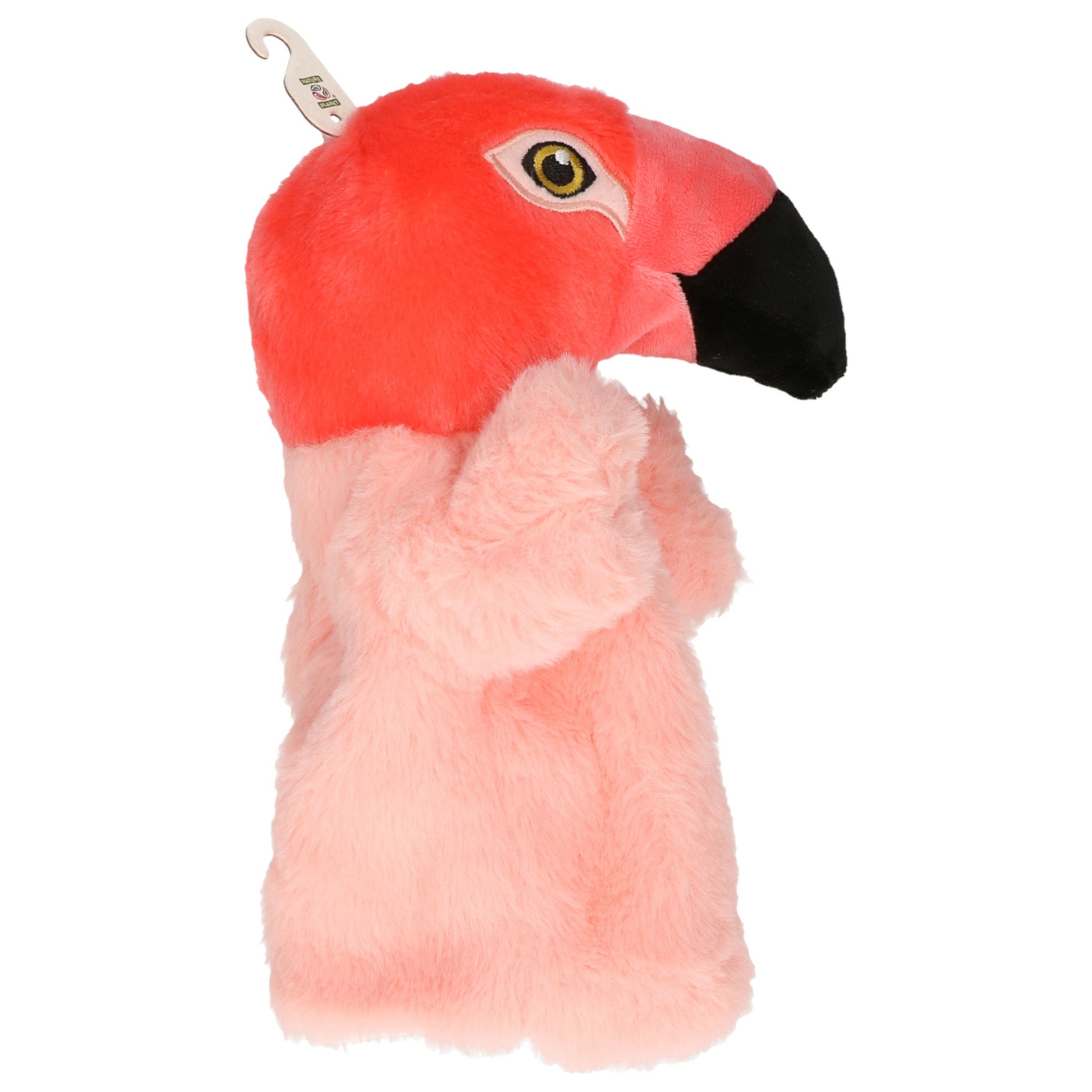 nature-planet-pluche-poppenkast-handpop-flamingo-knuffel-roze-pop-24-cm_10316729-3