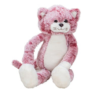 pluche-kat-poes-knuffel-extra-lange-armen-en-benen-roze-50-cm_10428732