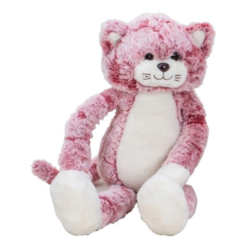 pluche-kat-knuffel-extra-lange-armen-en-benen-roze-50-cm_10428732
