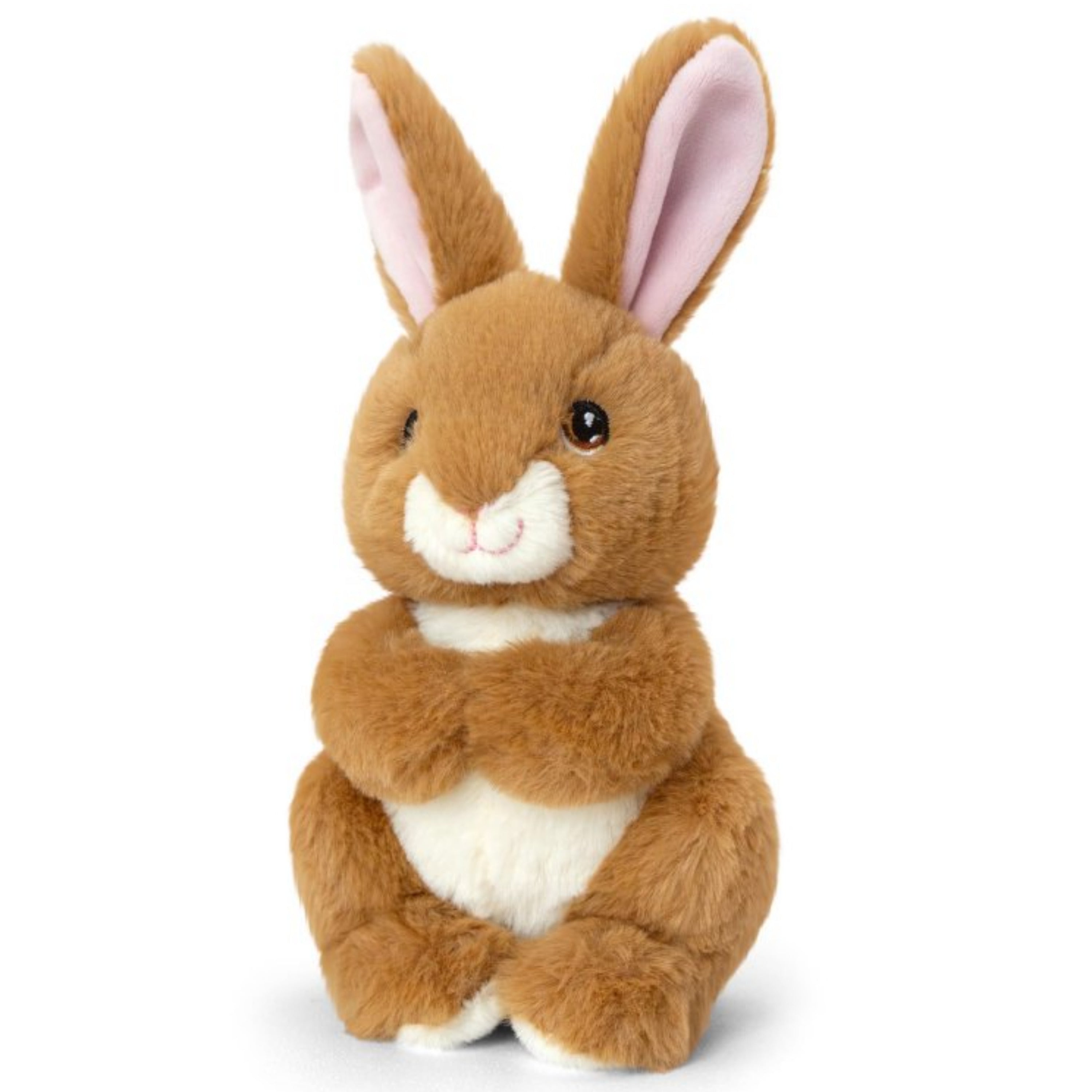keel-toys-pluche-konijn-knuffeldier-bruin-zittend-19-cm-knuffel-konijn_10486735-1