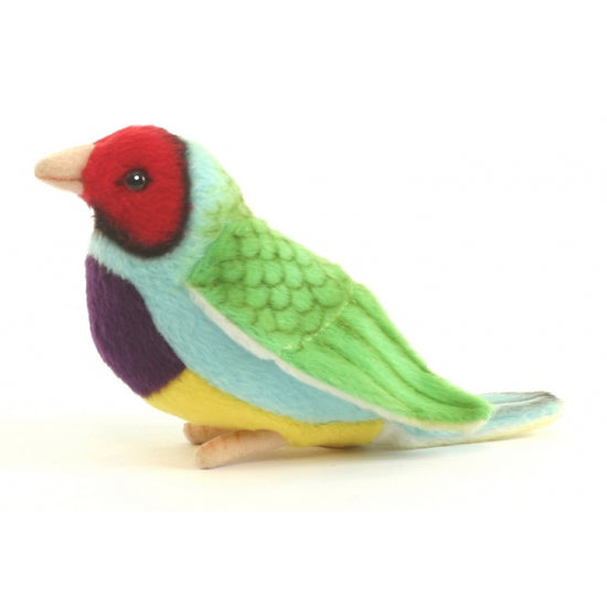 hansa-knuffel-vogel-gouldamadine-11-cm-pluche-knuffeldier-tropische-vogelknuffels_10050739
