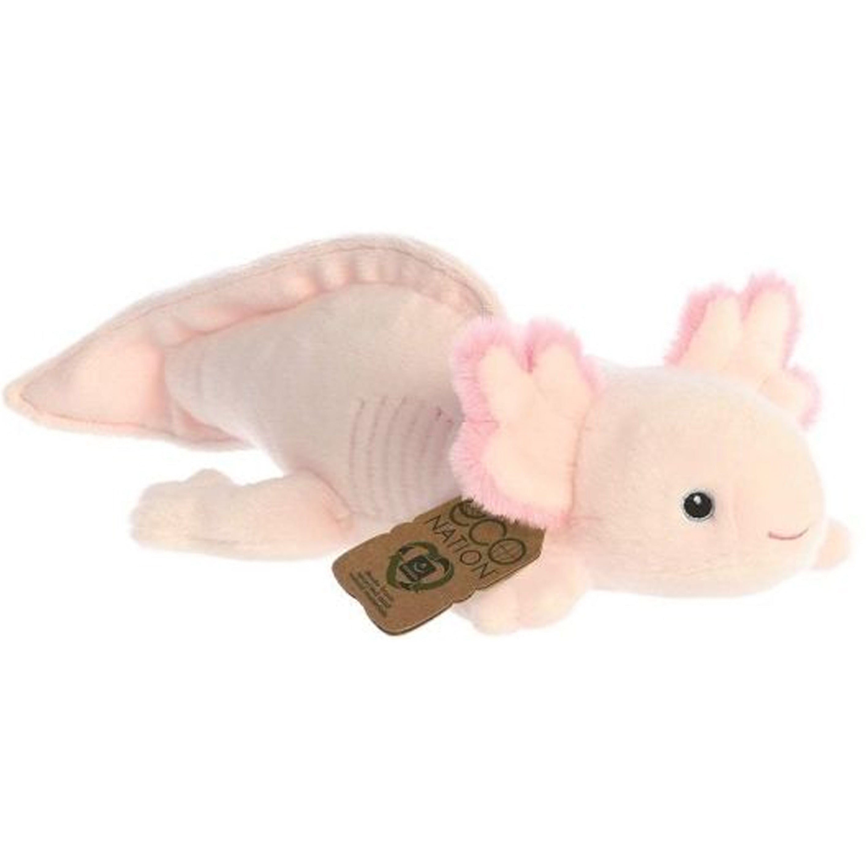 aurora-pluche-knuffeldier-axolotl-roze-37-cm-eco-nation-waterdieren-thema_10404740-1
