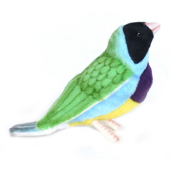 hansa-pluche-gouldamadine-knuffel-tropische-vogel-11-cm_10050740