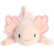 Aurora axolotl knuffel - pluche - roze - 37 cm - Eco Nation - Pluchen speelgoed