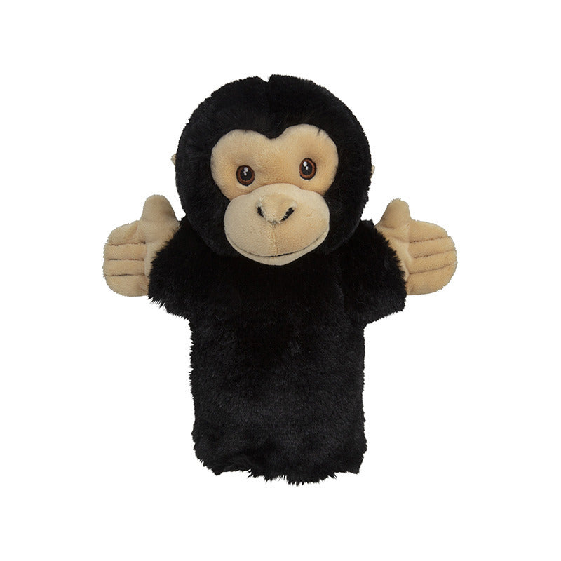 speelgoed-handpop-aap-chimpansee-apen-zwart-23-cm-poppenkast-poppen_10054742-2