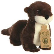 aurora-pluche-knuffeldier-rivier-otter-bruin-34-cm-waterdieren-thema_10404746-2