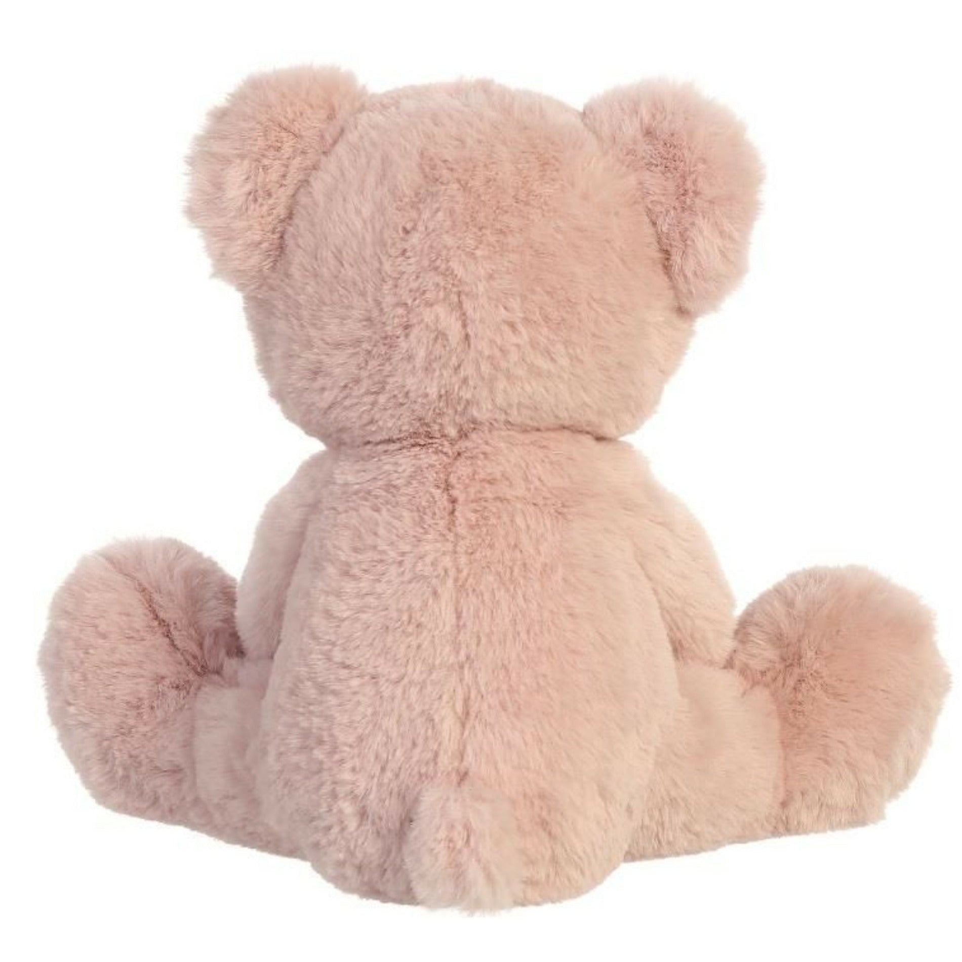 aurora-pluche-teddybeer-eco-nation-roze-28-cm-bosdieren-thema_10404752-1