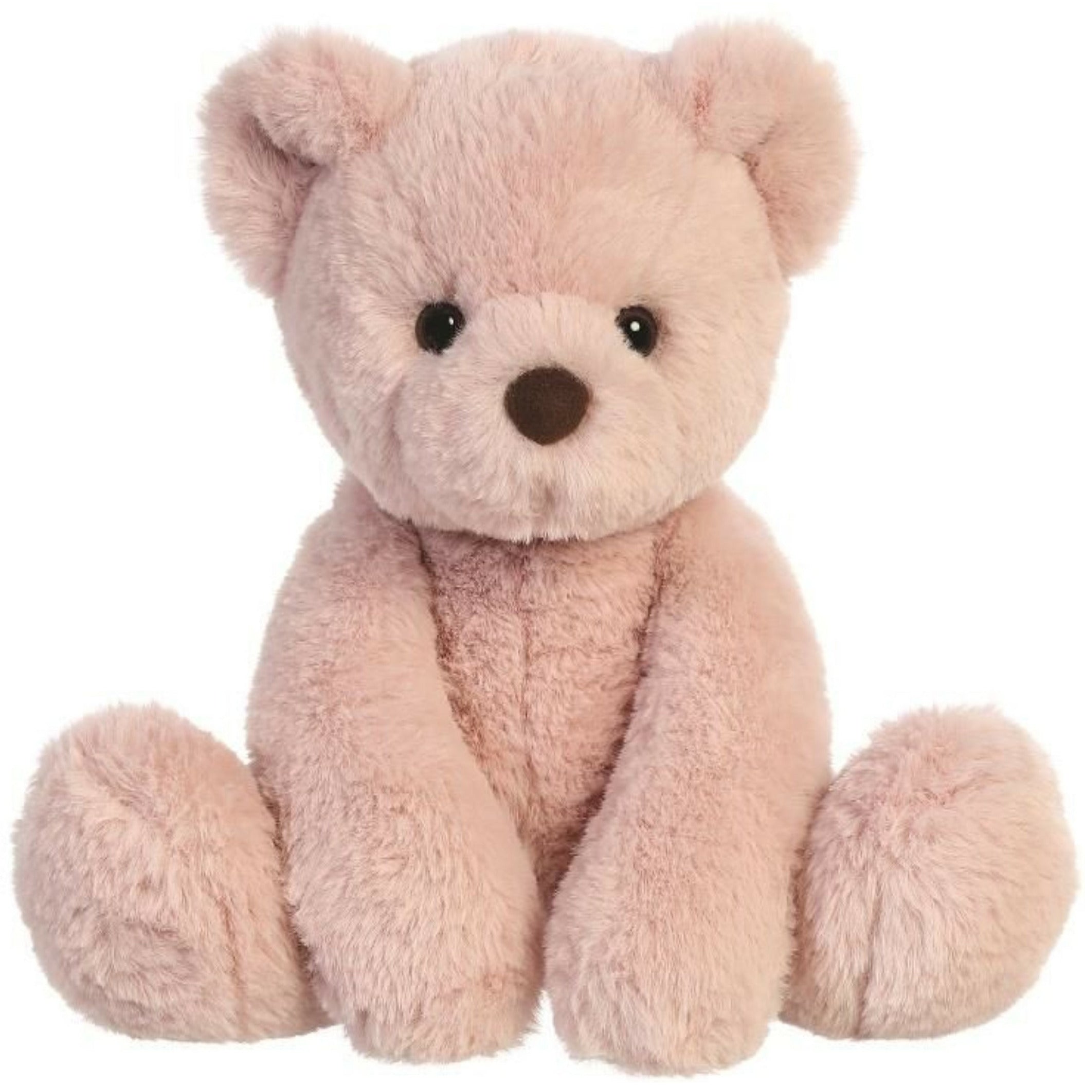 aurora-pluche-teddybeer-eco-nation-roze-28-cm-bosdieren-thema_10404752-2