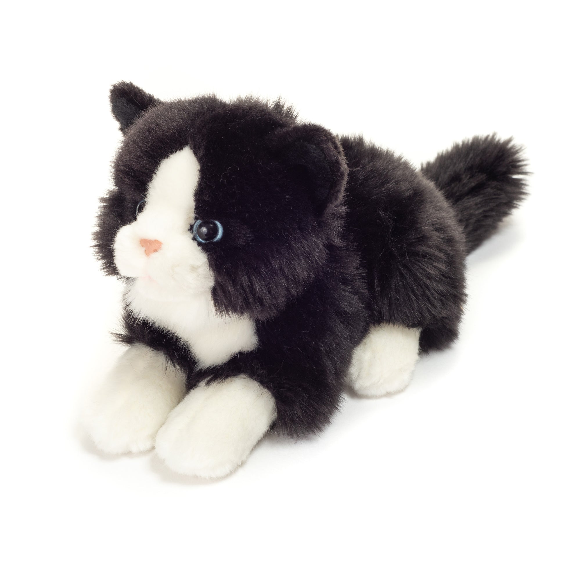 hermann-teddy-kat-knuffel-pluche-zwart-wit-20-cm_10429753-3
