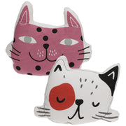 dieren-sierkussen-set-2x-kat--poes-kinderkamer-35-x-40-cm-polyester_10500756