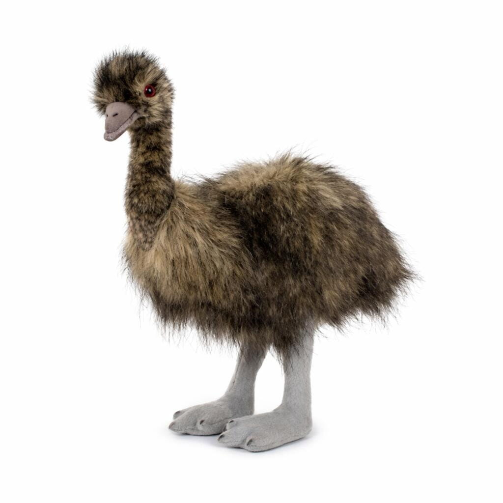 Semo emoe knuffel - pluche - 38 cm - loopvogel - dierenknuffel - Pluchen speelgoed