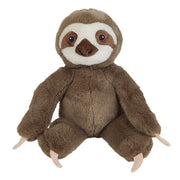 Pluche luiaard knuffel - 23 cm - zacht pluche - kinderen - jungle dieren - Pluchen speelgoed