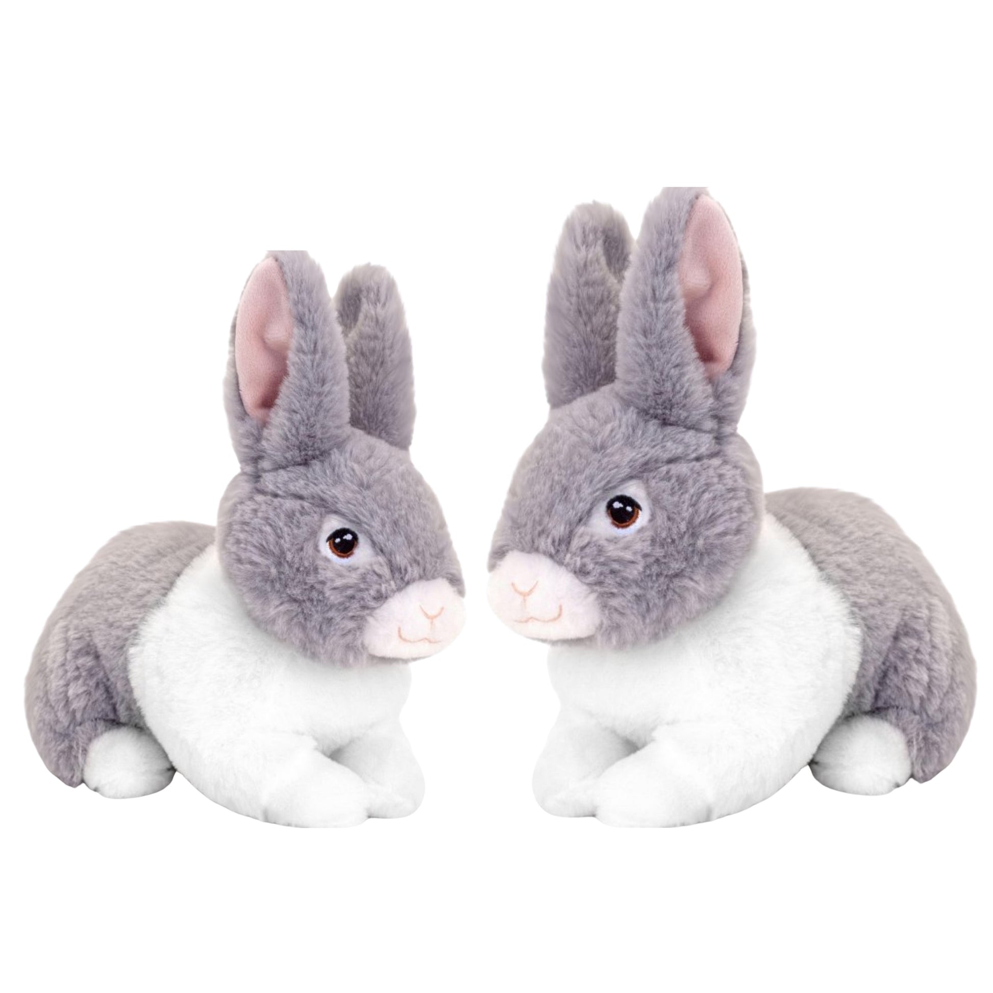 pluche-konijnen-familie-grijs-moeder-en-kind-25--18-cm-zittend-eco-collectie_10486774