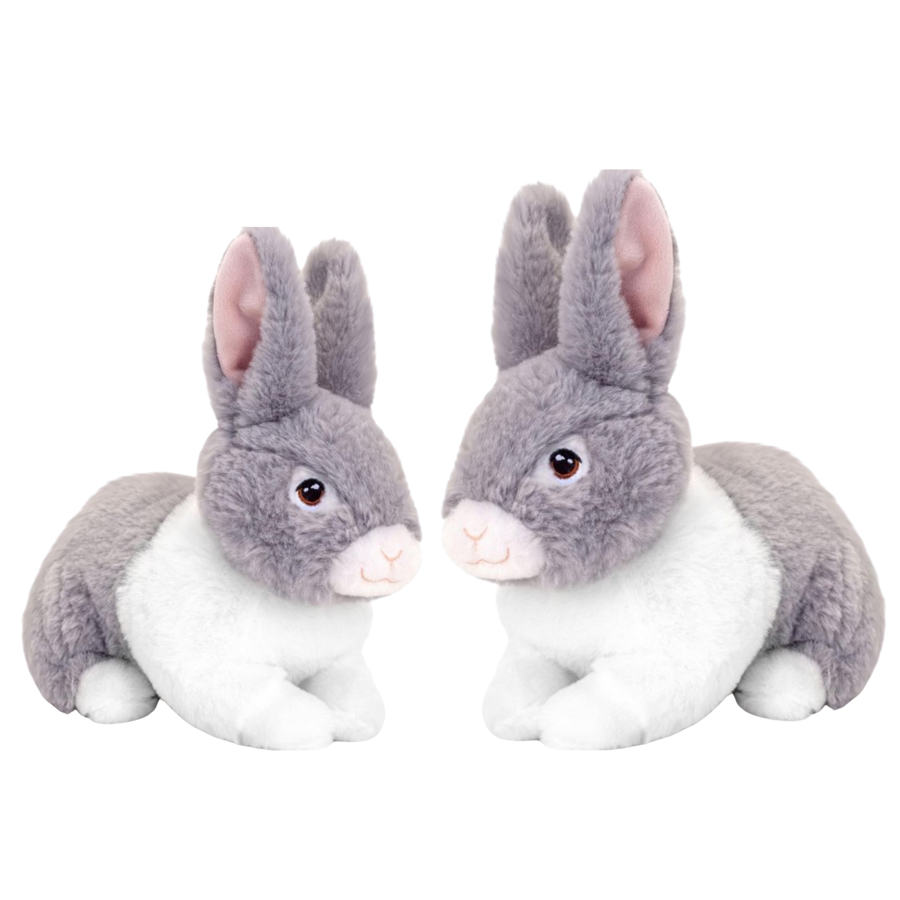 pluche-konijnen-familie-grijs-moeder-en-kind-25--18-cm-zittend-eco-collectie_10486774