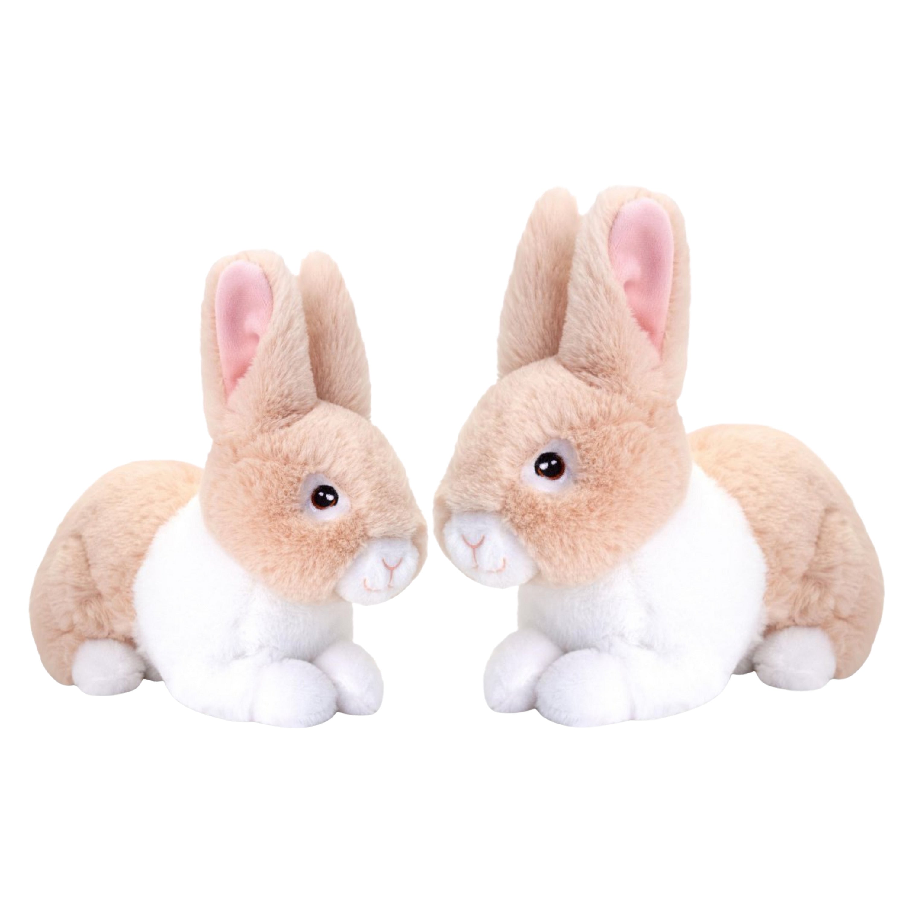 pluche-konijnen-familie-beige-moeder-en-kind-25--18-cm-zittend-eco-collectie_10486775-2