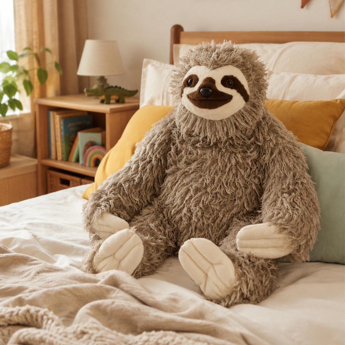 wild-republic-luiaard-knuffel-pluche-75-cm-lichtbruin-xxl_10055775-6