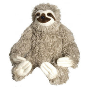 Wild Republic luiaard knuffel - pluche - 75 cm - lichtbruin - XXL - Pluchen speelgoed