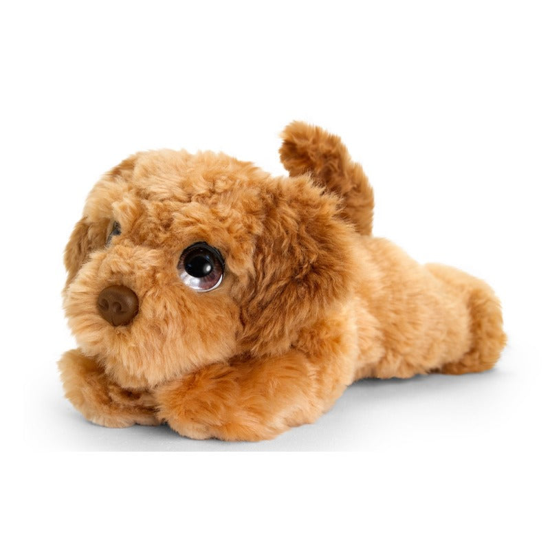 keel-toys-pluche-bruine-cockapoo-honden-knuffel-25-cm_10140775
