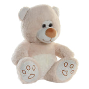 Teddybeer knuffel - zachte pluche - 30 cm - beige - Pluchen speelgoed
