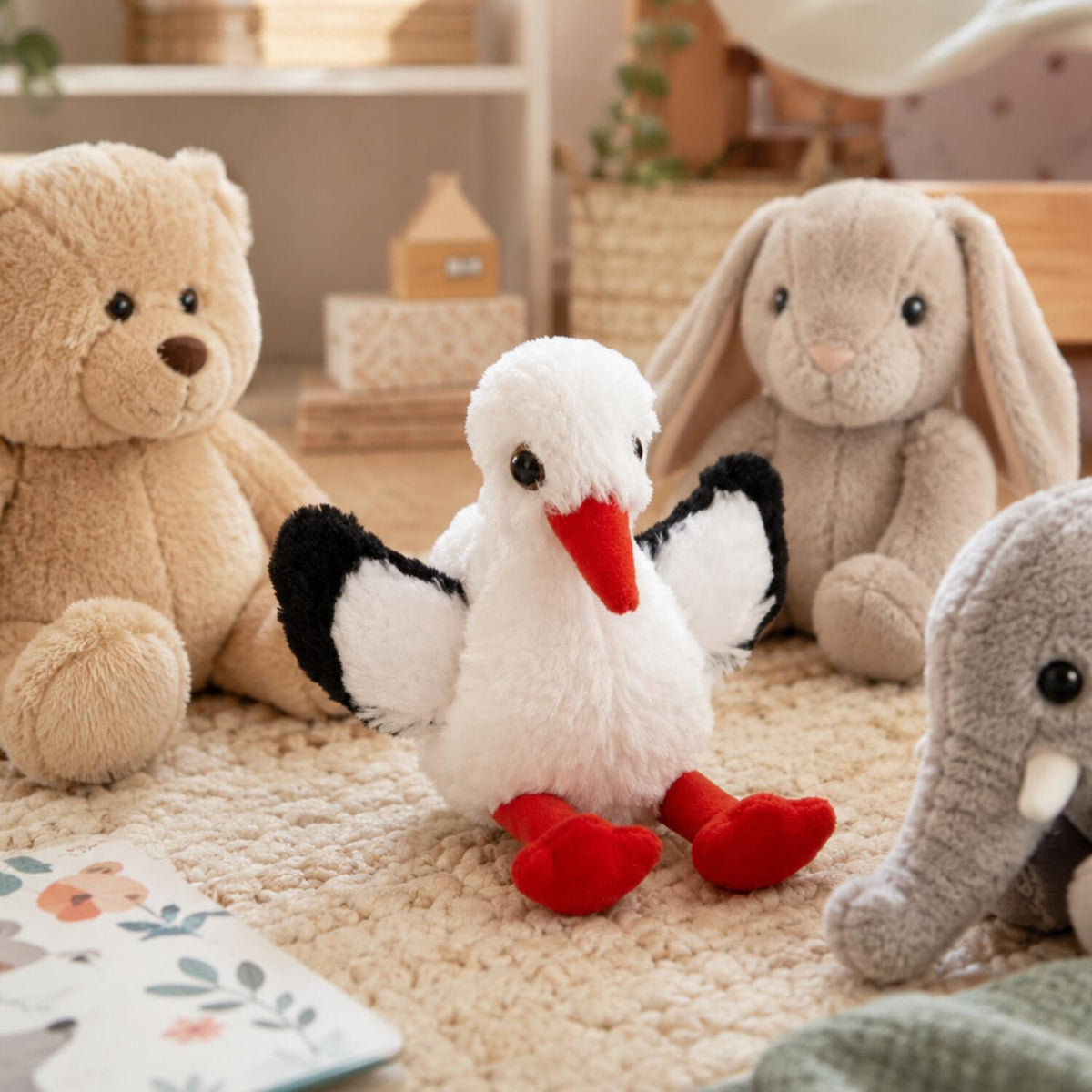 nature-planet-ooievaar-knuffel-pluche-13-cm-vogelknuffel_10192780-5