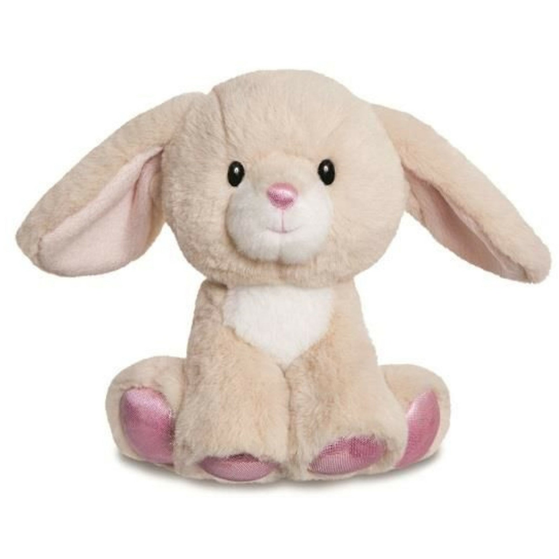 pluche-knuffeldier-konijn-creme-wit-20-cm-bosdieren-thema_10404780
