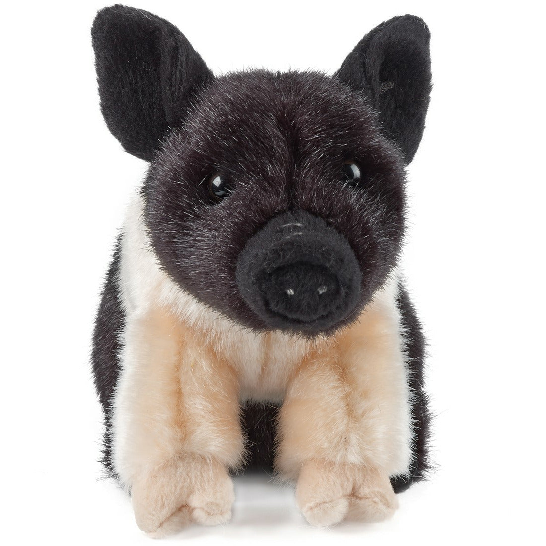 living-nature-knuffel-varken-zwart-met-roze-pluche-biggetje-knuffeldier-20-cm_10184796-4