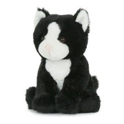 Zittende poes knuffel - pluche - 18 cm - kattenknuffel - Pluchen speelgoed