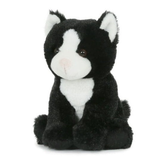 Zittende poes knuffel - pluche - 18 cm - kattenknuffel - Pluchen speelgoed