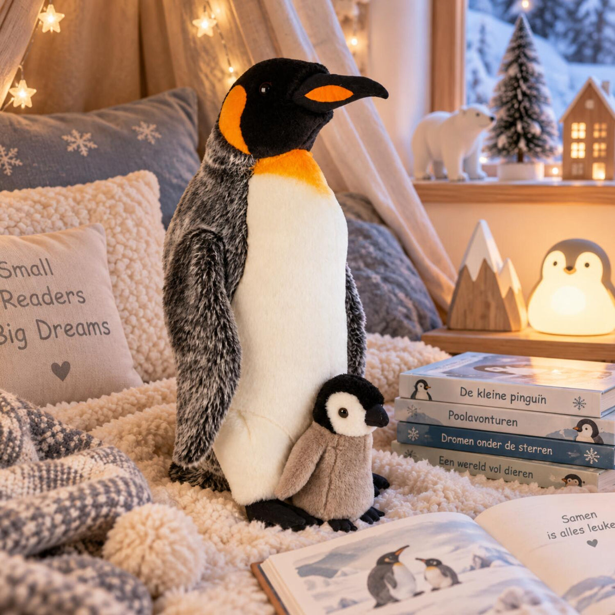 ravensden-koningspingun-knuffel-met-kuiken-pluche-50-cm-pingun_10158807-3
