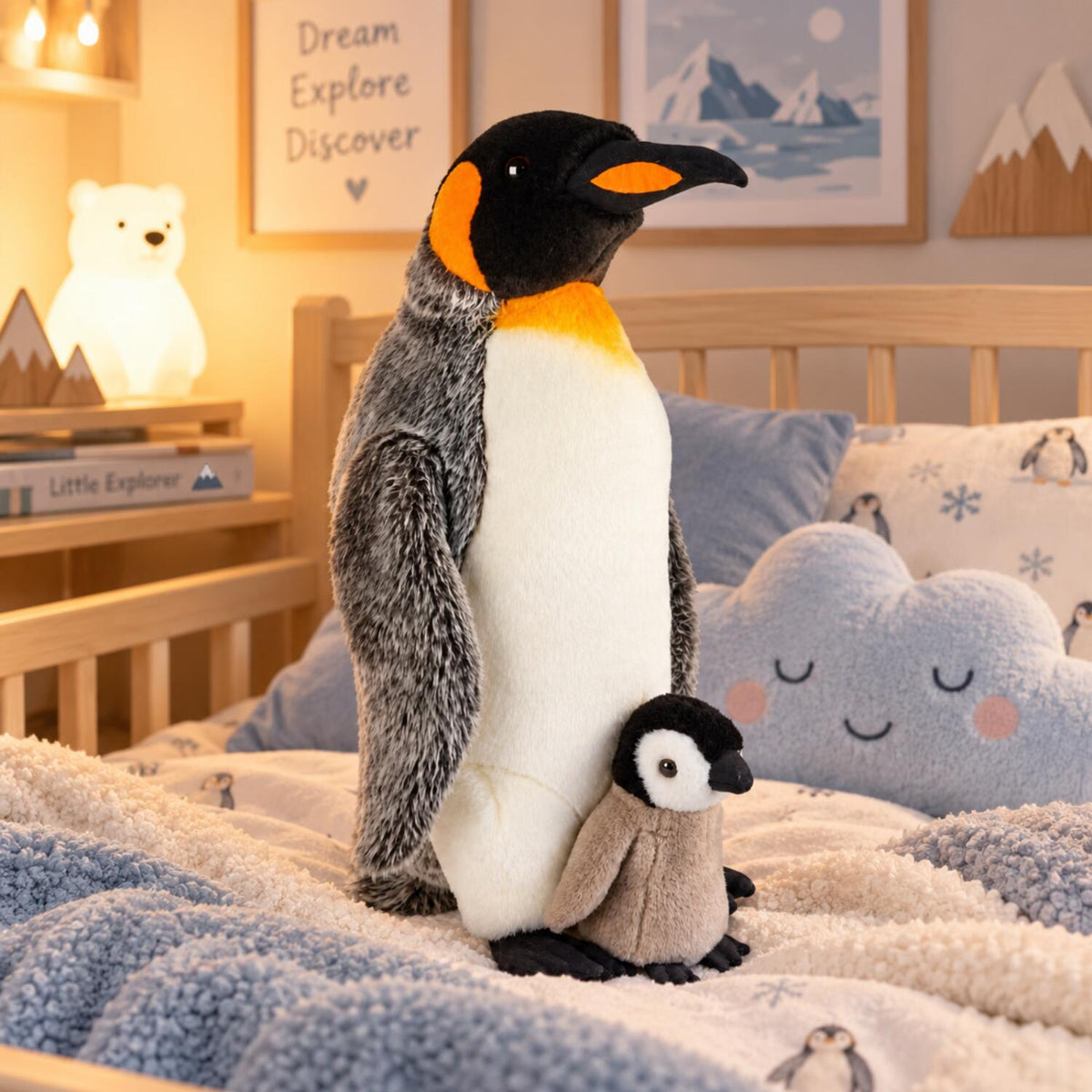 ravensden-koningspingun-knuffel-met-kuiken-pluche-50-cm-pingun_10158807-4